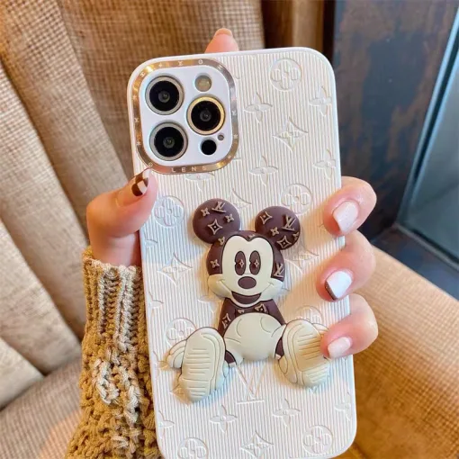 LOUIS VUITTON LV MICKEY MOUSE iPhone 14 Plus Case Cover