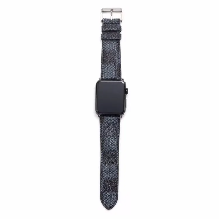 LUXURY LOUIS VUITTON LV LEATHER STRAP FOR APPLE WATCH BAND | ANYCASES
