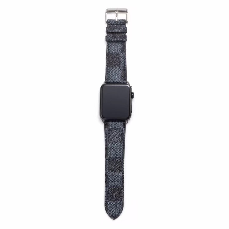 LUXURY LOUIS VUITTON LV LEATHER STRAP FOR APPLE WATCH BAND | ANYCASES