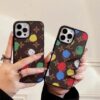 LOUIS VUITTON CLASSIC COLORFUL LV PHONE CASE FOR IPHONE