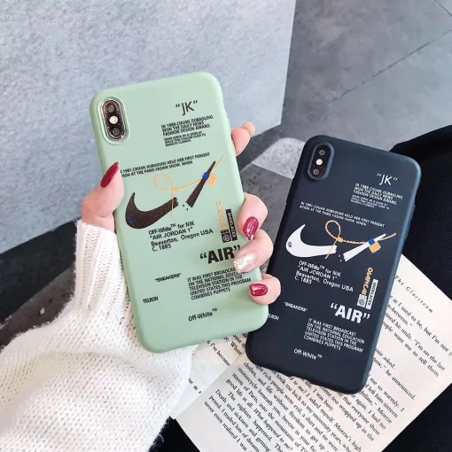 LUXURY OFF WHITE CASE FOR IPHONE 11 PRO MAX XS MAX XR XS X 8 7 6S 6 PLUS - best-skins
