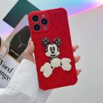 Stylish accessory: Mickey Mouse and Louis Vuitton iPhone case