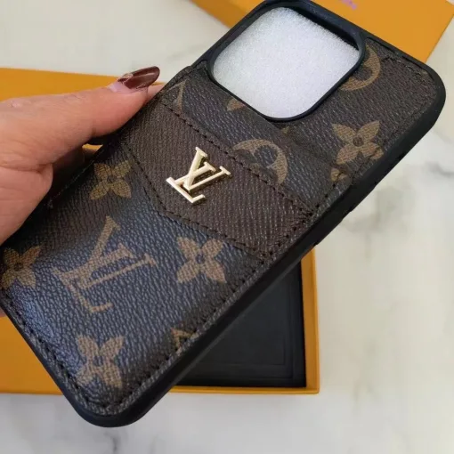 Upcycled Louis Vuitton Galaxy Note 20 wallet phone case – Phone Swag