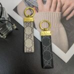 Gucci key chains: A fashionable ensemble of high-quality, designer key accessories.