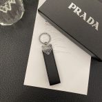 Chic Prada Signature Luxury Keychain, an essential accessory.