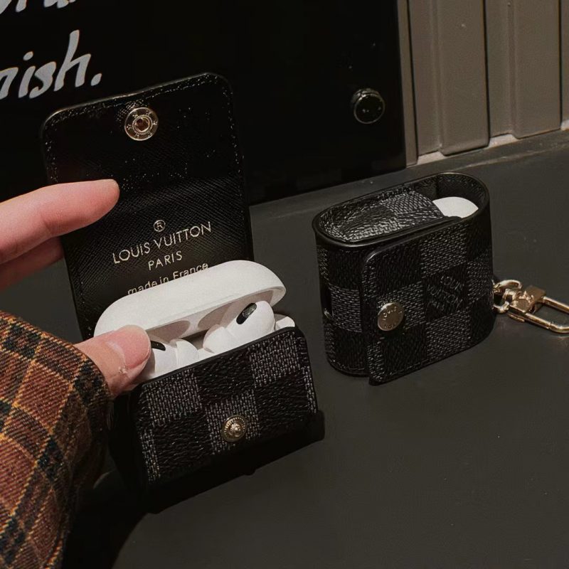 Luxurious Louis Vuitton AirPods Case with precise craftsmanship