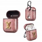 High-quality LV monogram AirPods case for style and protection