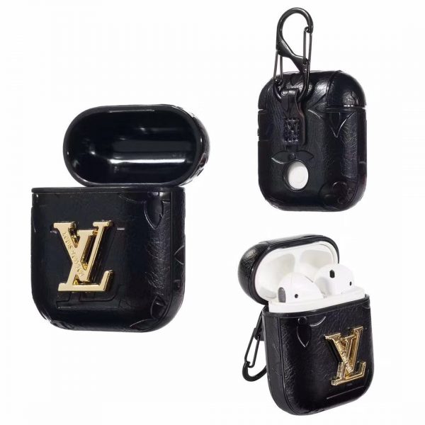 Fashionable accessory: LV monogram AirPods case with lock