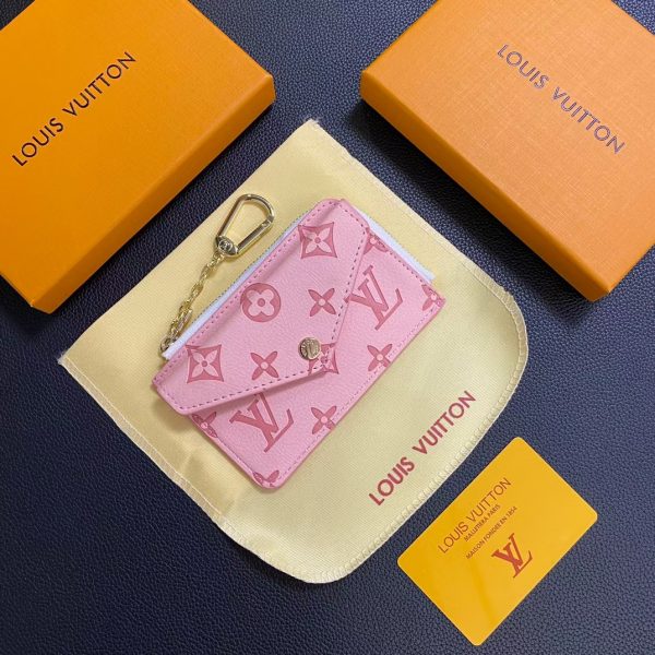 Louis Vuitton Premium Wallet Card Holder with Monogram Canvas