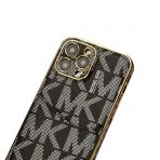 Michael Kors iPhone Case with Card Holder in iconic monogram design