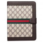 Gucci Monogram iPad Case with Signature Stripe for daily use