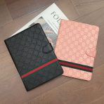 Elegant Gucci iPad Case with iconic green-red stripe design